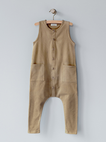 The Simple Folk Free-Range Playsuit, Camel